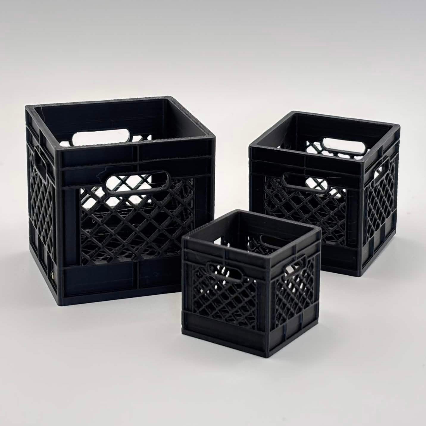 Utility Crates 3 Pack